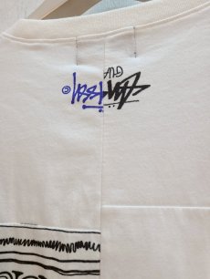 画像5: Takaya Hioki (タカヤヒオキ) OLD STUSSY REMAKE S/S  "REBEL ELEMENTS EXCLUSIVE" (WHT)D (5)