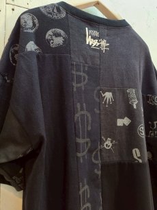 画像5: Takaya Hioki (タカヤヒオキ) OLD STUSSY REMAKE S/S  "REBEL ELEMENTS EXCLUSIVE" (BLK)E (5)