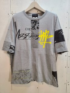 画像1: Takaya Hioki (タカヤヒオキ) OLD STUSSY REMAKE S/S  "REBEL ELEMENTS EXCLUSIVE" (GRY)A (1)