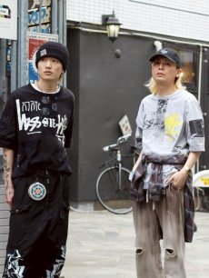 画像16: Takaya Hioki (タカヤヒオキ) OLD STUSSY REMAKE S/S  "REBEL ELEMENTS EXCLUSIVE" (WHT)D (16)