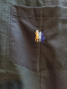 画像3: Takaya Hioki (タカヤヒオキ) POLO REMAKE OPEN COLLAR SHIRT (A) (3)