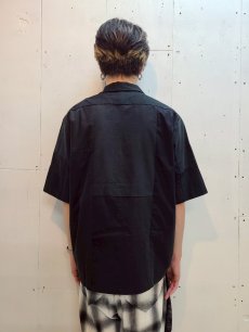 画像6: Takaya Hioki (タカヤヒオキ) POLO REMAKE OPEN COLLAR SHIRT (A) (6)