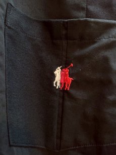 画像3: Takaya Hioki (タカヤヒオキ) POLO REMAKE OPEN COLLAR SHIRT (B) (3)