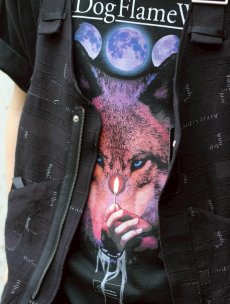 画像8: Azuma.(アズマ) RED DOG FLAME WORKS T-SHIRT 25SH-CS-08 (8)