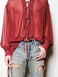 画像7: SUGARHILL(シュガーヒル)  SHEER CORDED SHIRTS 25880504 (7)