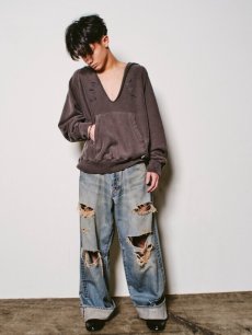 画像9: SUGARHILL(シュガーヒル)  RIPPED HOODIE 25880901 (9)
