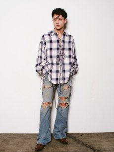 画像6: SUGARHILL(シュガーヒル)  OMBRE CORDED SHIRT 25880503 (6)