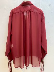画像4: SUGARHILL(シュガーヒル)  SHEER CORDED SHIRTS 25880504 (4)