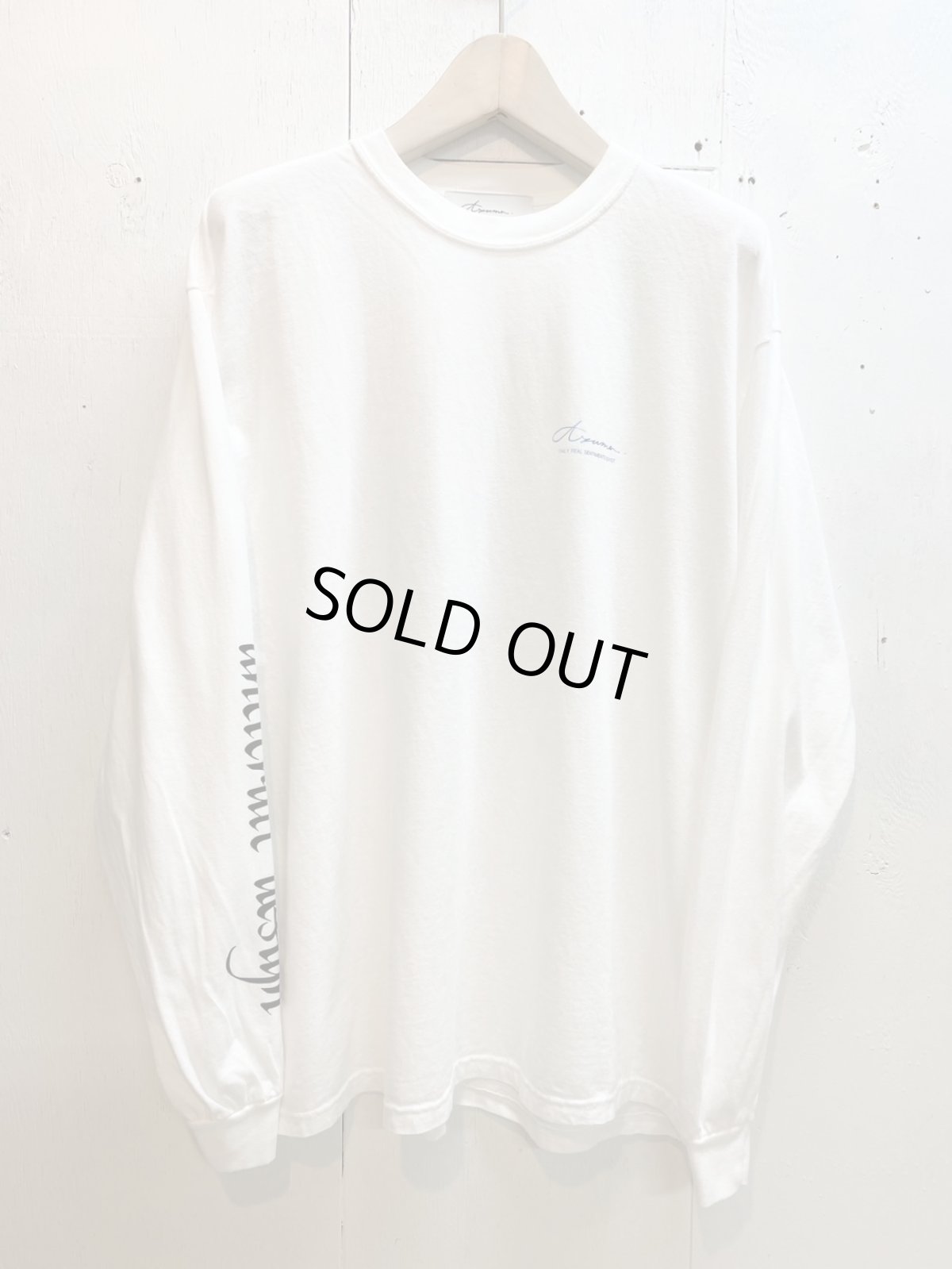 画像1: Azuma.(アズマ) "SETLIST" L/S T-SHIRT 25AH-CS-08 (1)