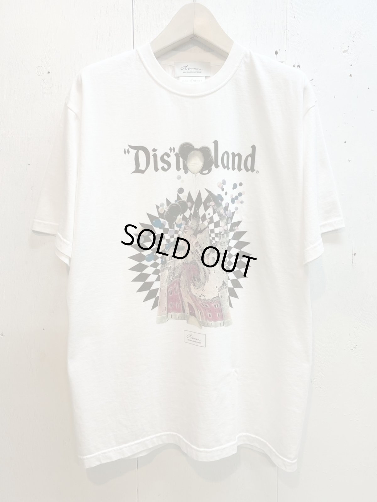 画像1: Azuma.(アズマ) "LAND" S/S T-SHIRT 25AH-CS-09(WHT) (1)