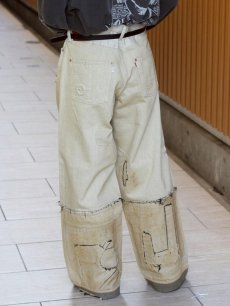 画像12: SUGARHILL(シュガーヒル) STRATUM DENIM PANTS WIDE CUT 2541000404(WHT) (12)