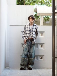 画像11: SUGARHILL(シュガーヒル) STRATUM DENIM PANTS WIDE CUT 2541000404(IND) (11)