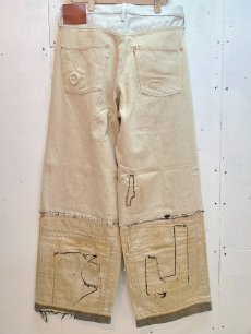 画像6: SUGARHILL(シュガーヒル) STRATUM DENIM PANTS WIDE CUT 2541000404(WHT) (6)