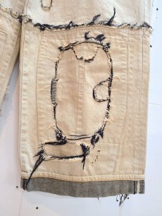 画像4: SUGARHILL(シュガーヒル) STRATUM DENIM PANTS WIDE CUT 2541000404(WHT) (4)