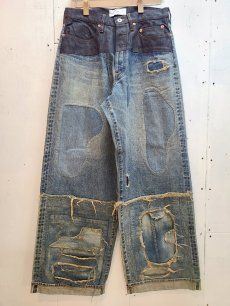 画像1: SUGARHILL(シュガーヒル) STRATUM DENIM PANTS WIDE CUT 2541000404(IND) (1)