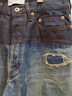 画像2: SUGARHILL(シュガーヒル) STRATUM DENIM PANTS WIDE CUT 2541000404(IND) (2)