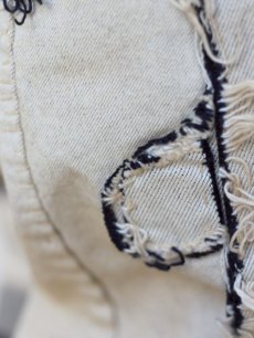 画像17: SUGARHILL(シュガーヒル) STRATUM DENIM PANTS WIDE CUT 2541000404(WHT) (17)