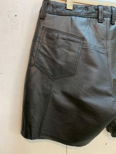 画像7: Children of the discordance(チルドレンオブザディスコーダンス) NY LEATHER PATCHWORK SHORTS COTDNYPT-012 (7)