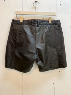 画像5: Children of the discordance(チルドレンオブザディスコーダンス) NY LEATHER PATCHWORK SHORTS COTDNYPT-012 (5)