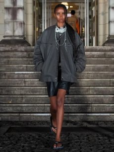 画像8: Children of the discordance(チルドレンオブザディスコーダンス) NY LEATHER PATCHWORK SHORTS COTDNYPT-012 (8)