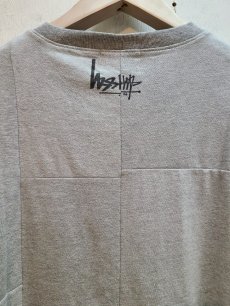 画像4: Takaya Hioki (タカヤヒオキ) OLD STUSSY REMAKE S/S REBEL ELEMENTS EXCLUSIVE"FRONT PRINT"(GRY)A (4)