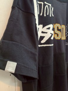 画像2: Takaya Hioki (タカヤヒオキ) OLD STUSSY REMAKE S/S REBEL ELEMENTS EXCLUSIVE"FRONT PRINT"(BLK)C (2)
