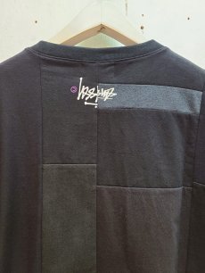 画像3: Takaya Hioki (タカヤヒオキ) OLD STUSSY REMAKE S/S REBEL ELEMENTS EXCLUSIVE"FRONT PRINT"(BLK)B (3)
