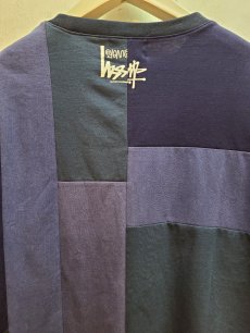 画像3: Takaya Hioki (タカヤヒオキ) OLD STUSSY REMAKE S/S REBEL ELEMENTS EXCLUSIVE"FRONT PRINT"(NVY) (3)