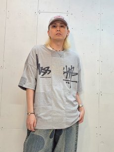 画像5: Takaya Hioki (タカヤヒオキ) OLD STUSSY REMAKE S/S REBEL ELEMENTS EXCLUSIVE"FRONT PRINT"(GRY)A (5)