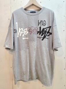 画像1: Takaya Hioki (タカヤヒオキ) OLD STUSSY REMAKE S/S REBEL ELEMENTS EXCLUSIVE"FRONT PRINT"(GRY)B (1)