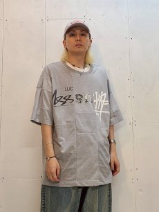 画像5: Takaya Hioki (タカヤヒオキ) OLD STUSSY REMAKE S/S REBEL ELEMENTS EXCLUSIVE"FRONT PRINT"(GRY)D (5)