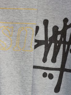 画像9: Takaya Hioki (タカヤヒオキ) OLD STUSSY REMAKE S/S REBEL ELEMENTS EXCLUSIVE"FRONT PRINT"(GRY)A (9)