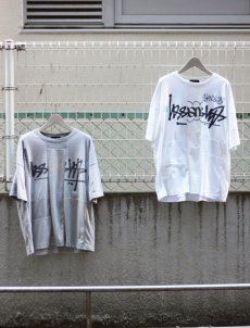 画像7: Takaya Hioki (タカヤヒオキ) OLD STUSSY REMAKE S/S REBEL ELEMENTS EXCLUSIVE"FRONT PRINT"(GRY)A (7)