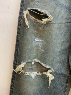 画像3: SUGARHILL(シュガーヒル) DAMAGED MODERN DENIM PANTS WIDE CUT 25880409 (3)
