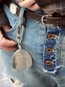 画像12: SUGARHILL(シュガーヒル) DAMAGED MODERN DENIM PANTS FLARED CUT 25880411 (12)
