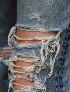 画像15: SUGARHILL(シュガーヒル) DAMAGED MODERN DENIM PANTS FLARED CUT 25880411 (15)