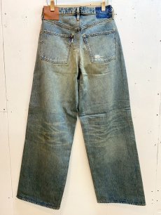 画像4: SUGARHILL(シュガーヒル) DAMAGED MODERN DENIM PANTS WIDE CUT 25880409 (4)