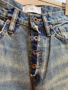 画像2: SUGARHILL(シュガーヒル) DAMAGED MODERN DENIM PANTS WIDE CUT 25880409 (2)