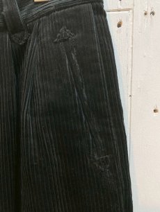 画像2: el conductorH(コンダクター) CORDUROY COWBOY WIDE TROUSERS PD25AP04 (2)