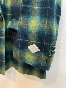 画像5: el conductorH(コンダクター) FLANNEL CHECK COWBOY DOUBLE BREASTED JKT PD25AJ08 (5)