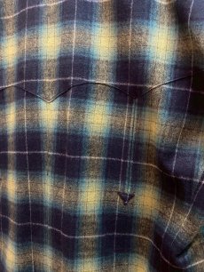 画像7: el conductorH(コンダクター) FLANNEL CHECK COWBOY DOUBLE BREASTED JKT PD25AJ08 (7)