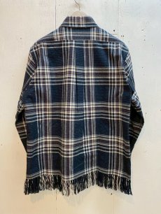 画像5: ★SALE40％0FF★SUGARHILL(シュガーヒル) JAZZ NEP OMBRE PLAID FRINGE BLOUSE 2411300505 (5)