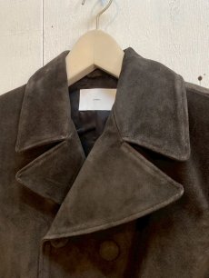 画像2: SUGARHILL(シュガーヒル) SUEDE LEATHER BLOUSON 25330702(BRN) (2)