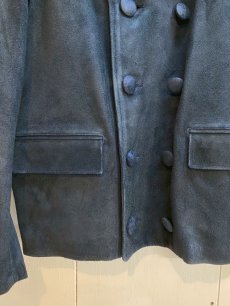 画像3: SUGARHILL(シュガーヒル) SUEDE LEATHER BLOUSON 25330702(NVY) (3)