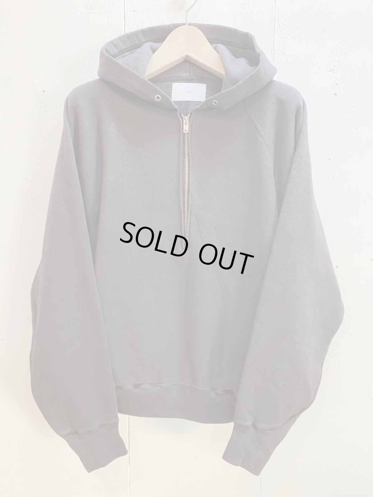 画像1: SUGARHILL(シュガーヒル) HALF ZIP HOODIE 25330901 (1)