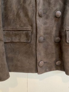 画像3: SUGARHILL(シュガーヒル) SUEDE LEATHER BLOUSON 25330702(BRN) (3)