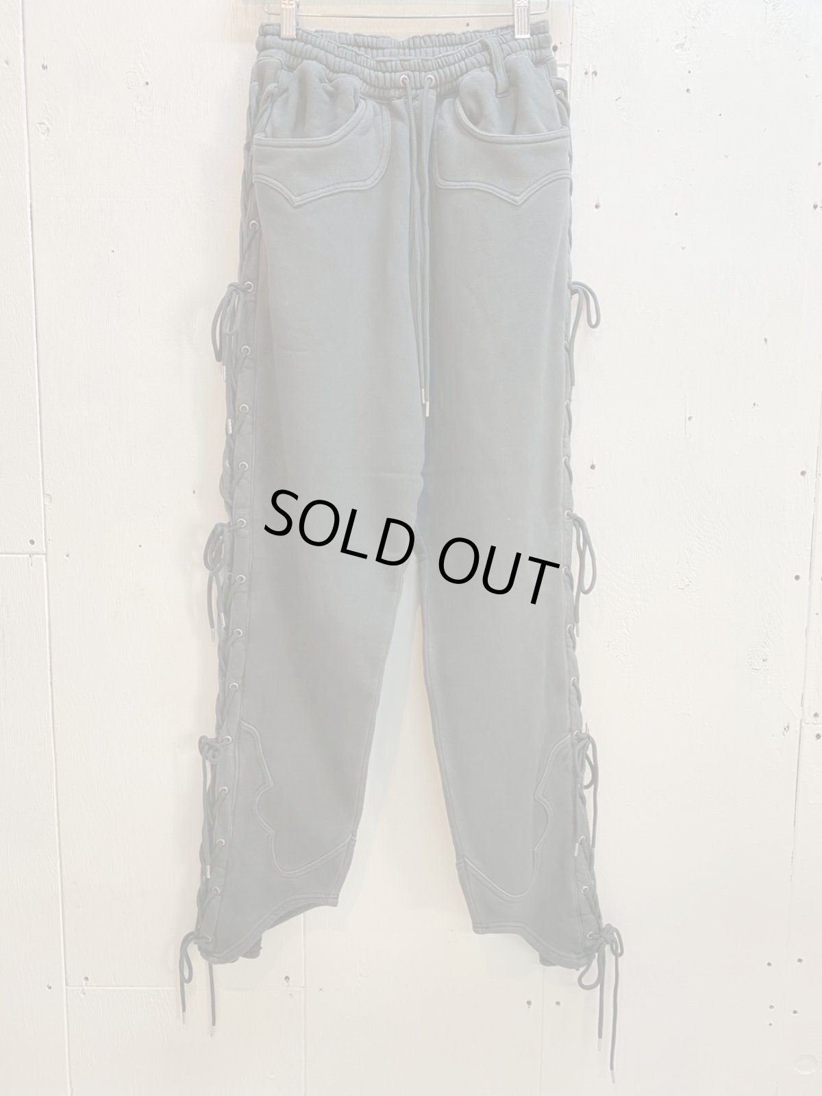 画像1: SUGARHILL(シュガーヒル) BIKER SWEAT PANTS 25330903 (1)
