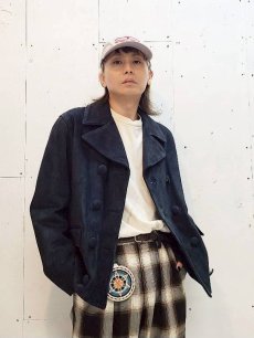 画像7: SUGARHILL(シュガーヒル) SUEDE LEATHER BLOUSON 25330702(NVY) (7)