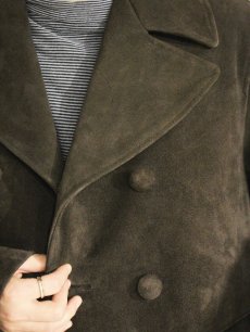 画像9: SUGARHILL(シュガーヒル) SUEDE LEATHER BLOUSON 25330702(BRN) (9)