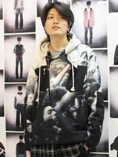 画像11: Azuma.(アズマ) PLAID DOCKING HOOD SHIRT 25AH-SH-02(BLK) (11)